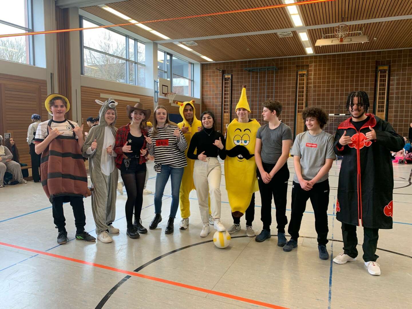Fasching in der Schule BalthasarNeumannMittelschule Werneck
