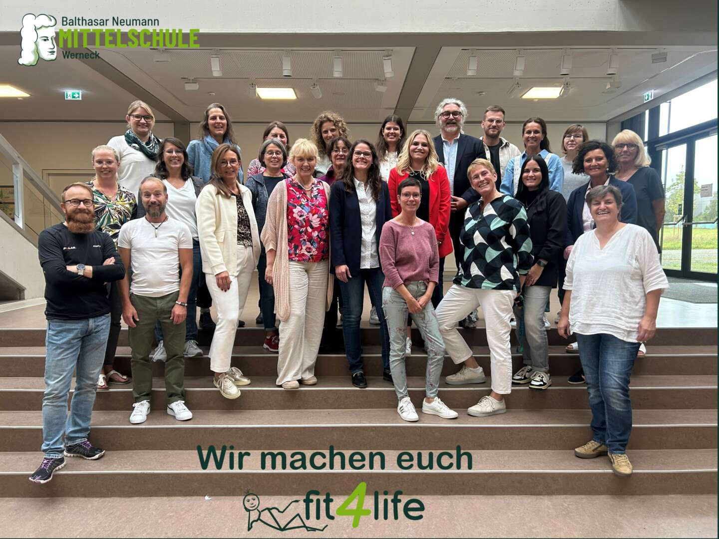 Klassenleitungen und Kollegium – Balthasar-Neumann-Mittelschule Werneck